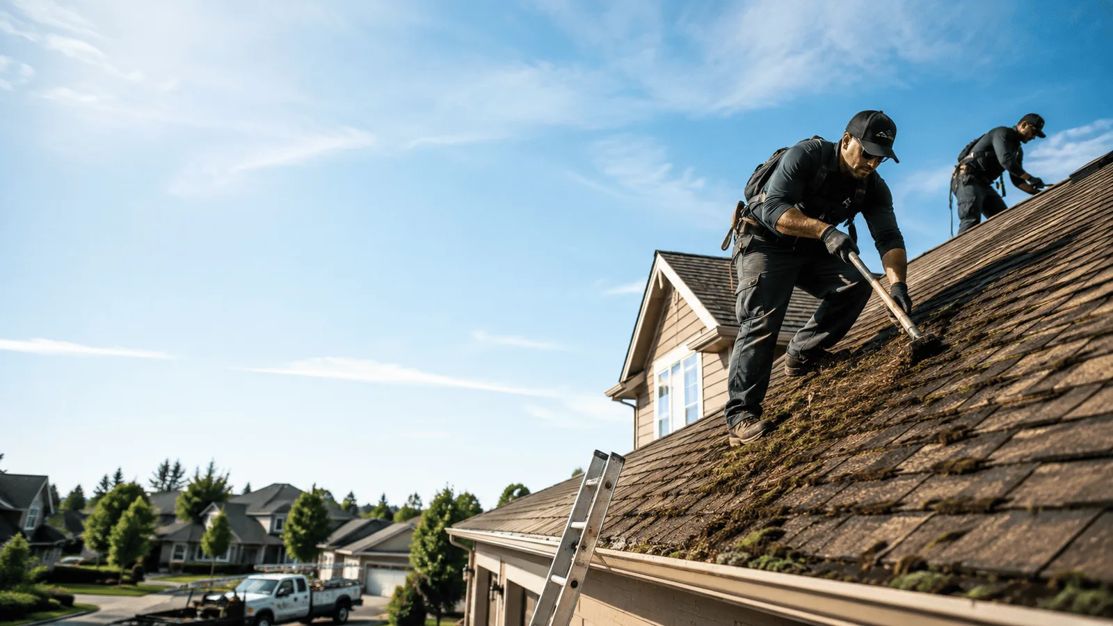 Roof Moss Removal in Granbury, TX near me